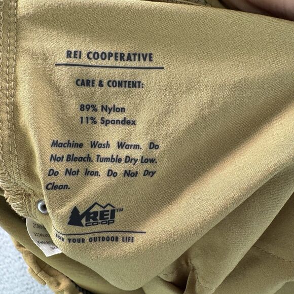 REI COOP Pants Mens 32x31 Beige Hiking Camping Outdoors Casual Stretch - Picture 10 of 11